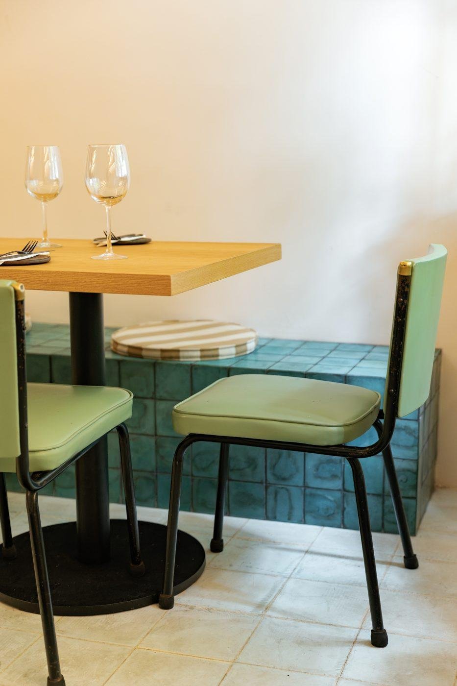 Dining chairs at Calma